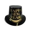 Cross-border Lincoln European and American party black top hat paper hat New Year Golden Party festival top hat manufacturer wholesale Item Picture